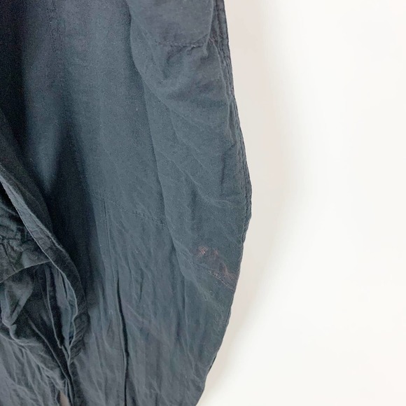 Apiece Apart Women's Limon Eyelet Ruffle Black Jumpsuit 10 - Picture 6 of 9